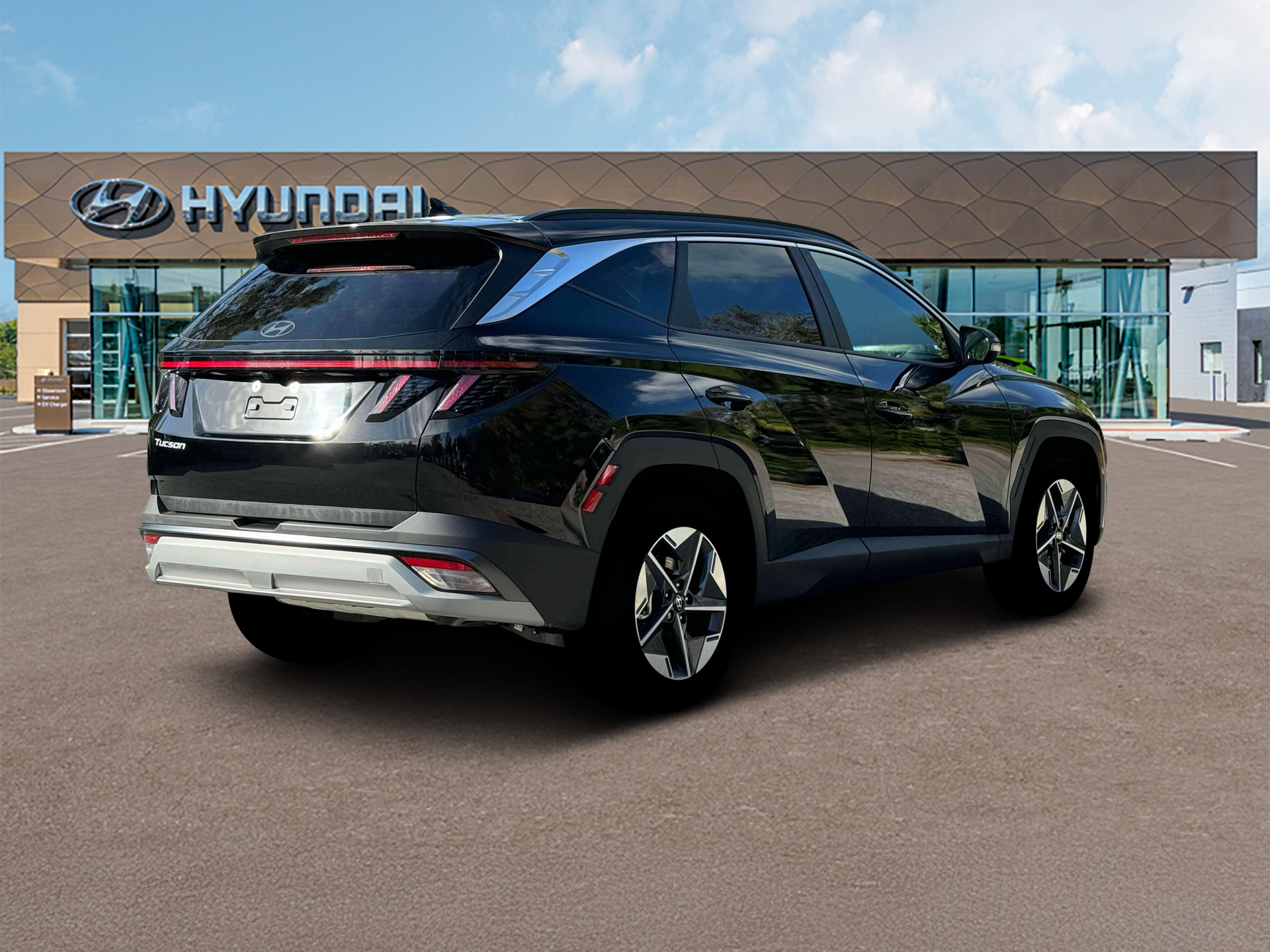 New 2025 Black Hyundai SEL Convenience FWD image 7