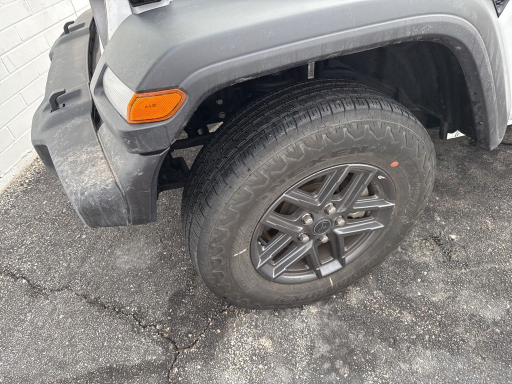 Used 2025 Jeep Wrangler 4-Door Sport S with VIN 1C4PJXDNXSW501035 for sale in Kansas City