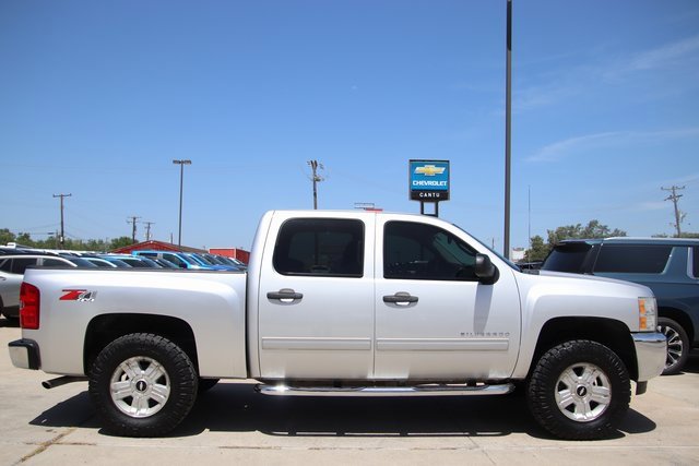 Used 2013 Chevrolet Silverado 1500 LT with VIN 3GCPKSE72DG262405 for sale in Freer, TX