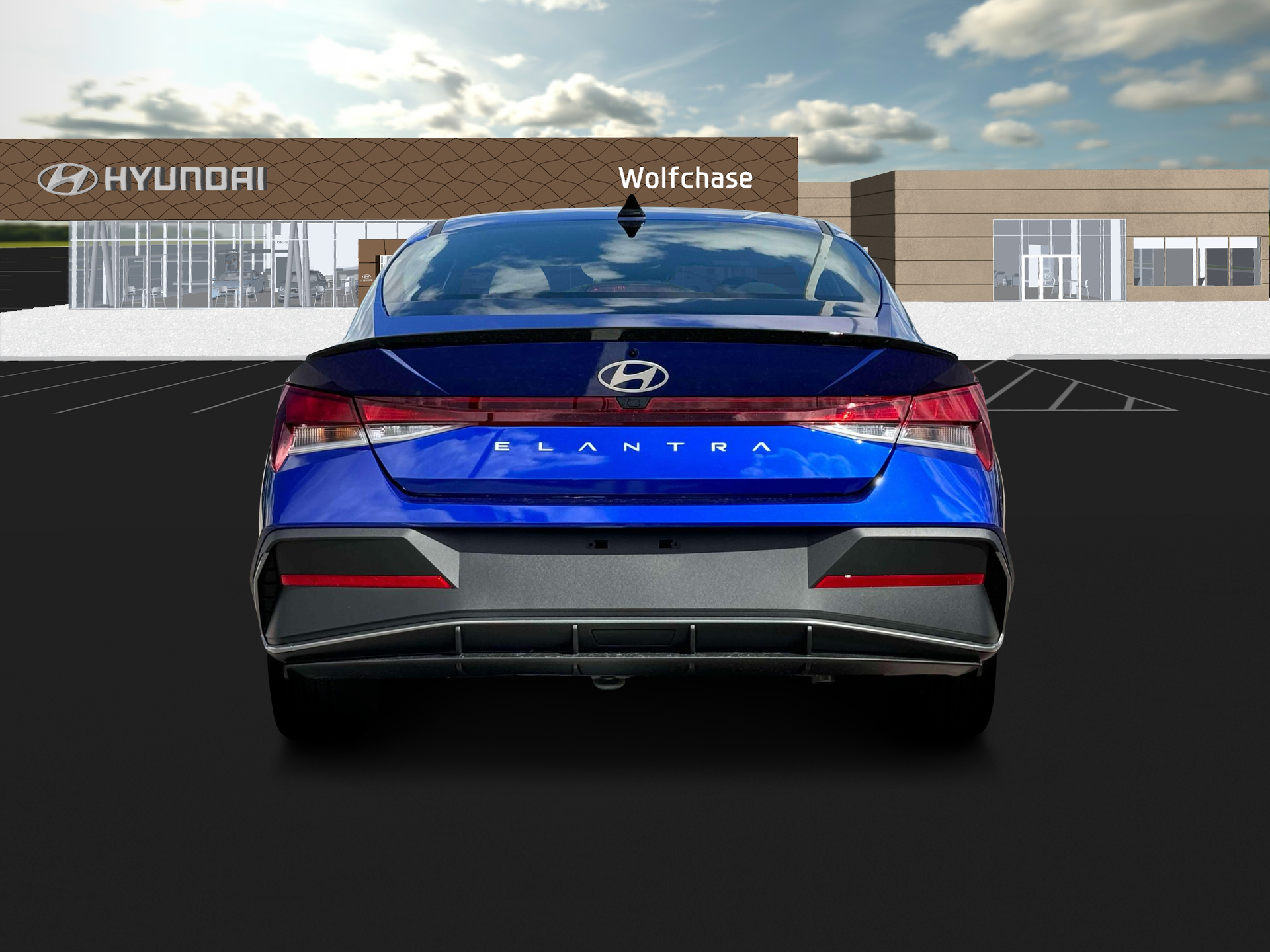 New 2025 Blue Hyundai SEL Sport image 6