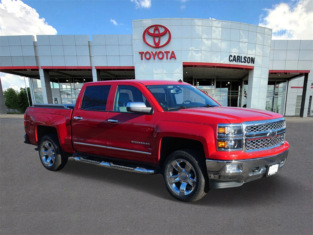 Used 2014 Chevrolet Silverado 1500 LTZ with VIN 3GCUKSEC7EG431142 for sale in Minneapolis, Minnesota