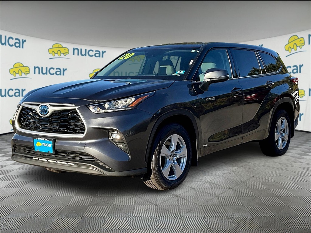 2020 Toyota Highlander Hybrid LE photo 3