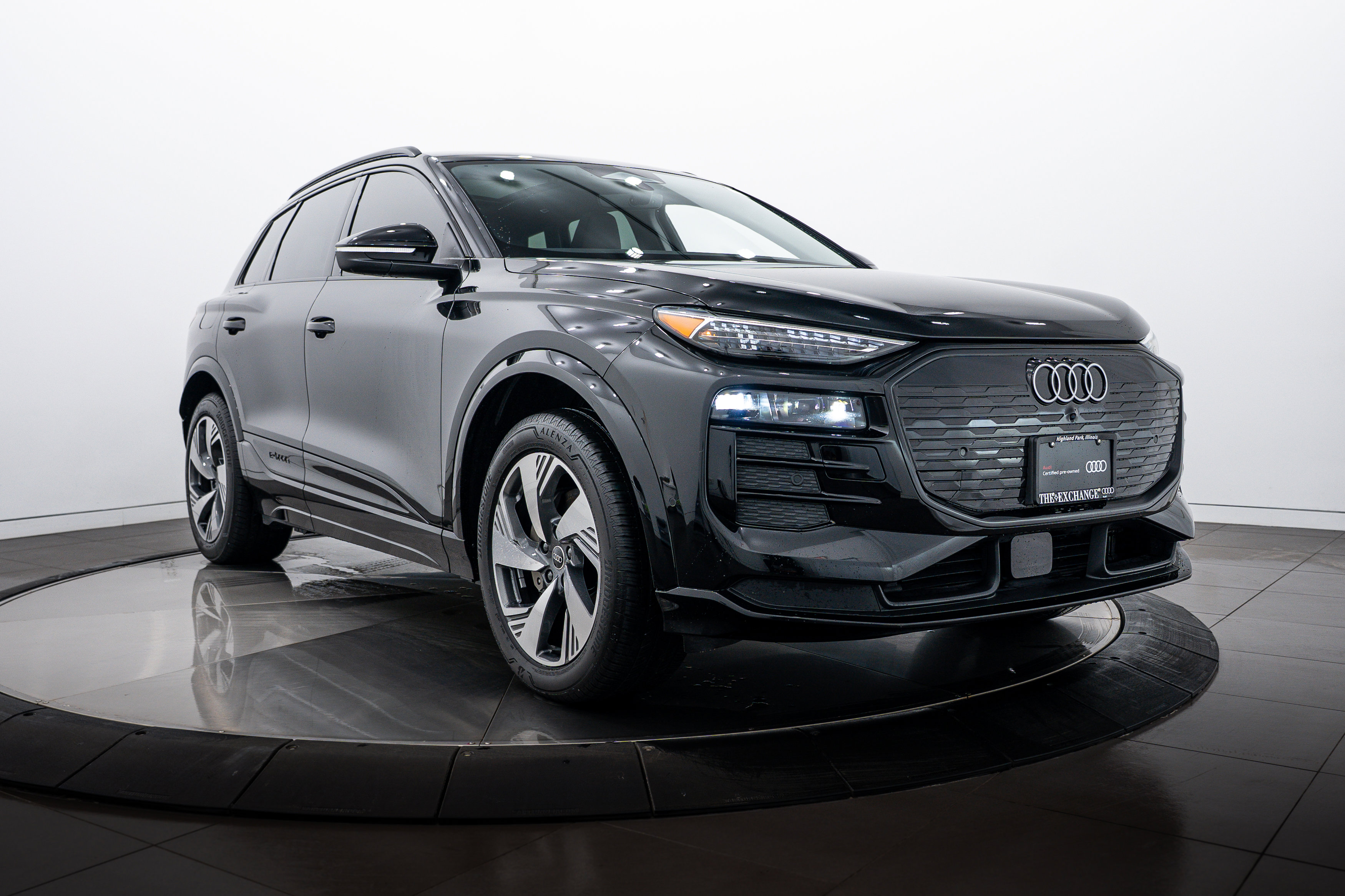 Certified 2025 Audi Q6 e-tron Premium Plus with VIN WA124BGF1SA031879 for sale in Highland Park, IL