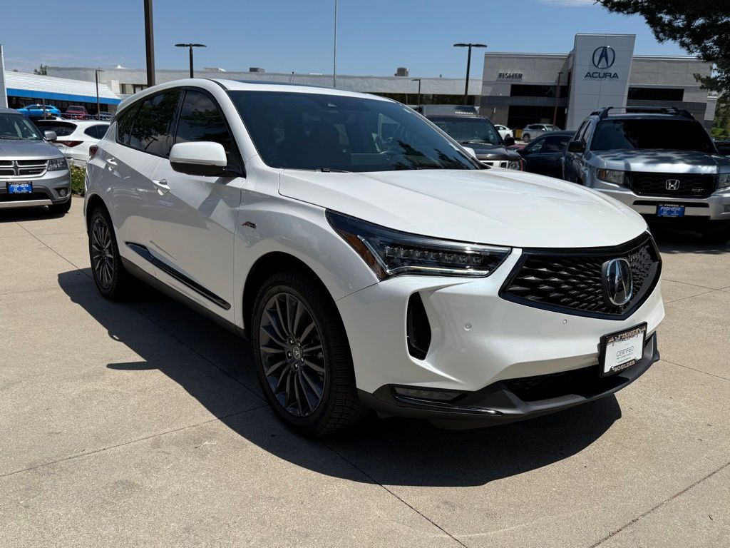 Used 2024 Platinum White Pearl Acura A-Spec Advance Package image 7
