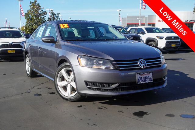 Used 2012 Volkswagen Passat SE with VIN 1VWBP7A32CC047391 for sale in Elk Grove, CA