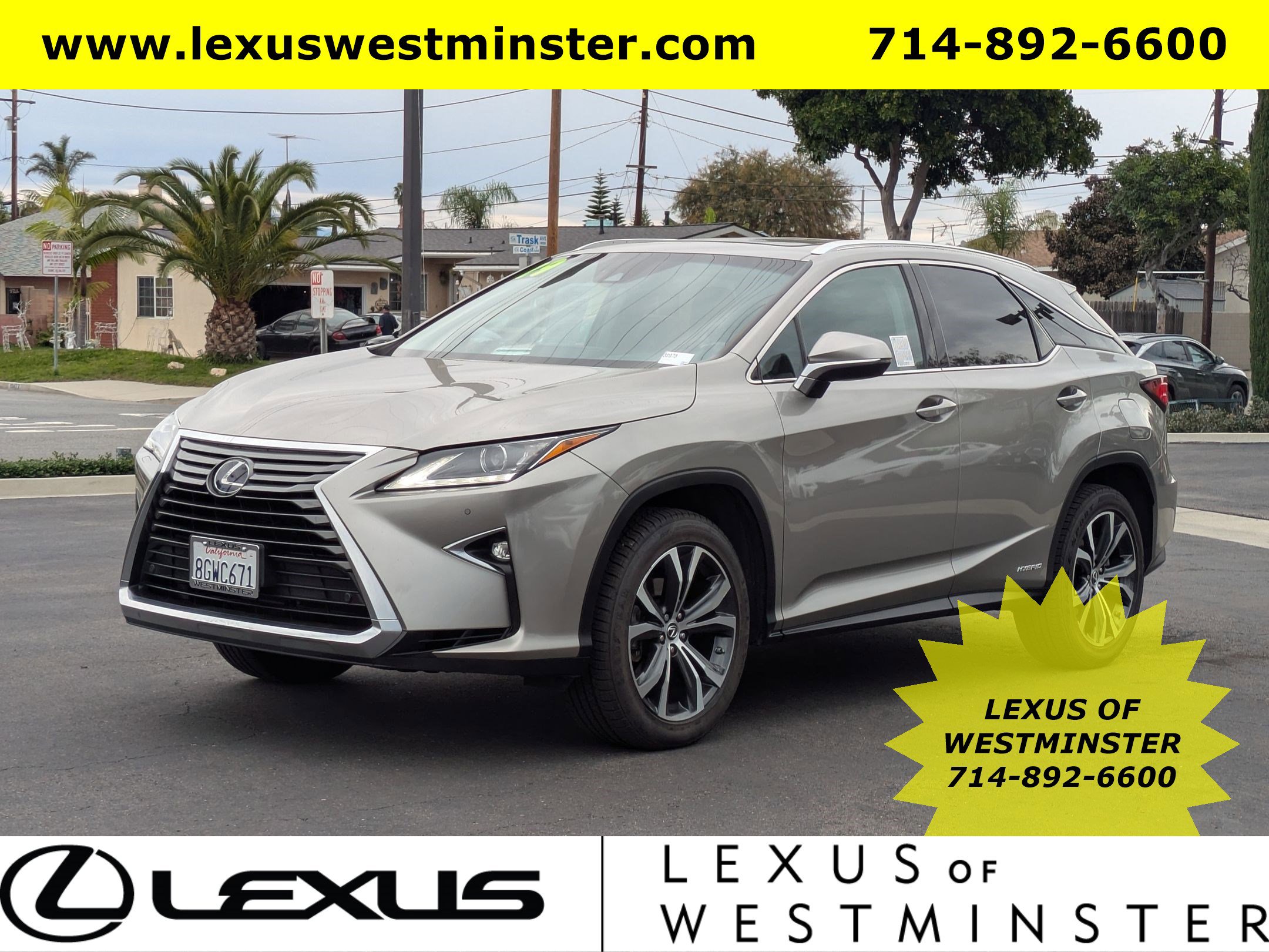 2019 Lexus RX Hybrid 450h's photo