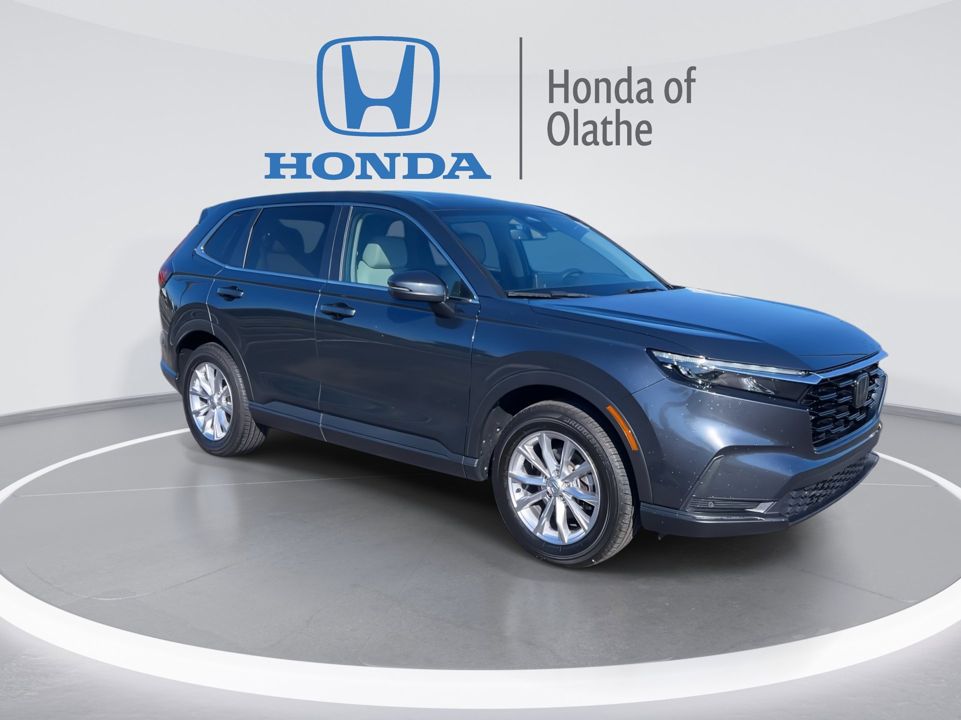 Certified 2023 Honda CR-V EX-L with VIN 2HKRS4H72PH432340 for sale in Kansas City