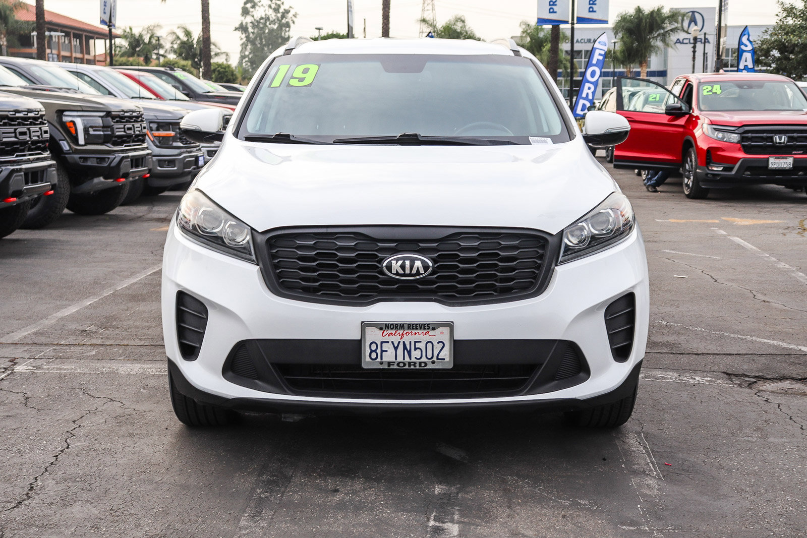 Used 2019 Kia Sorento LX with VIN 5XYPG4A30KG451419 for sale in Cerritos, CA