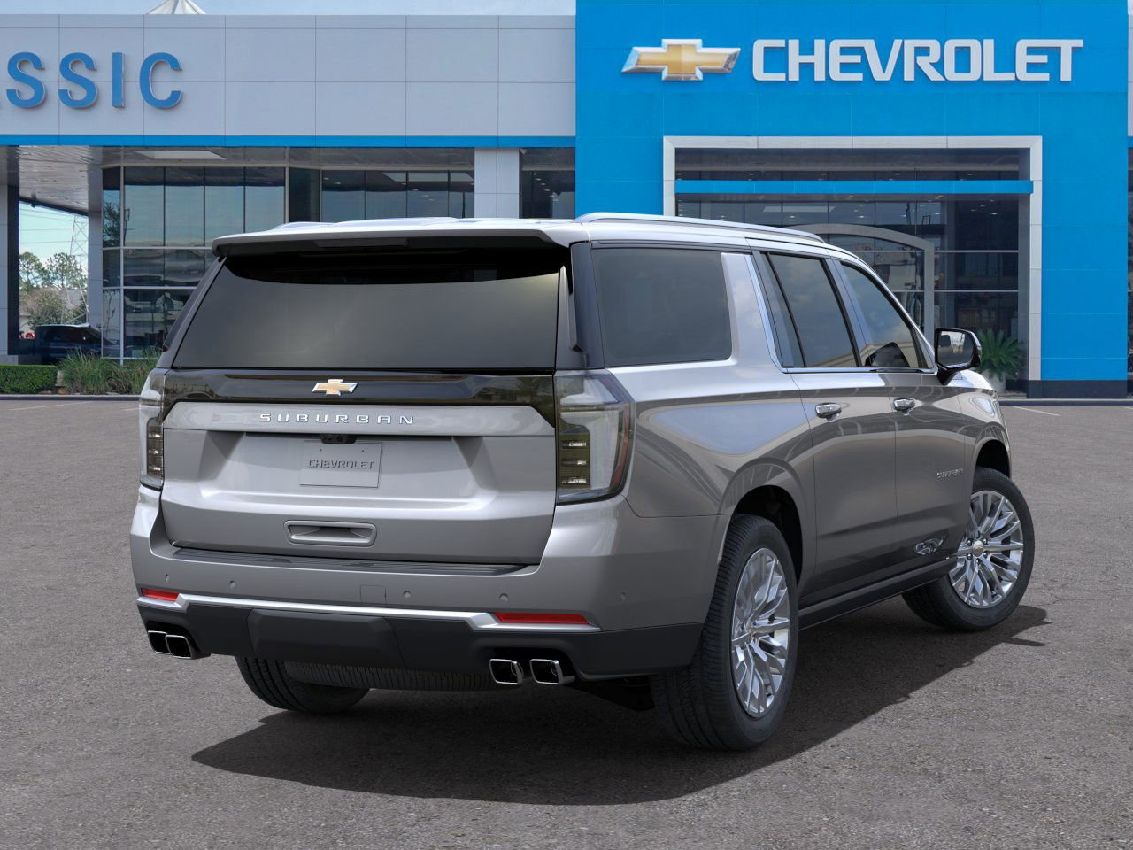 2025 Chevrolet Suburban High Country Gray at Classic Elite Chevrolet Sugar Land