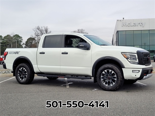 Certified 2024 Nissan Titan PRO-4X with VIN 1N6AA1ED2RN110340 for sale in Little Rock