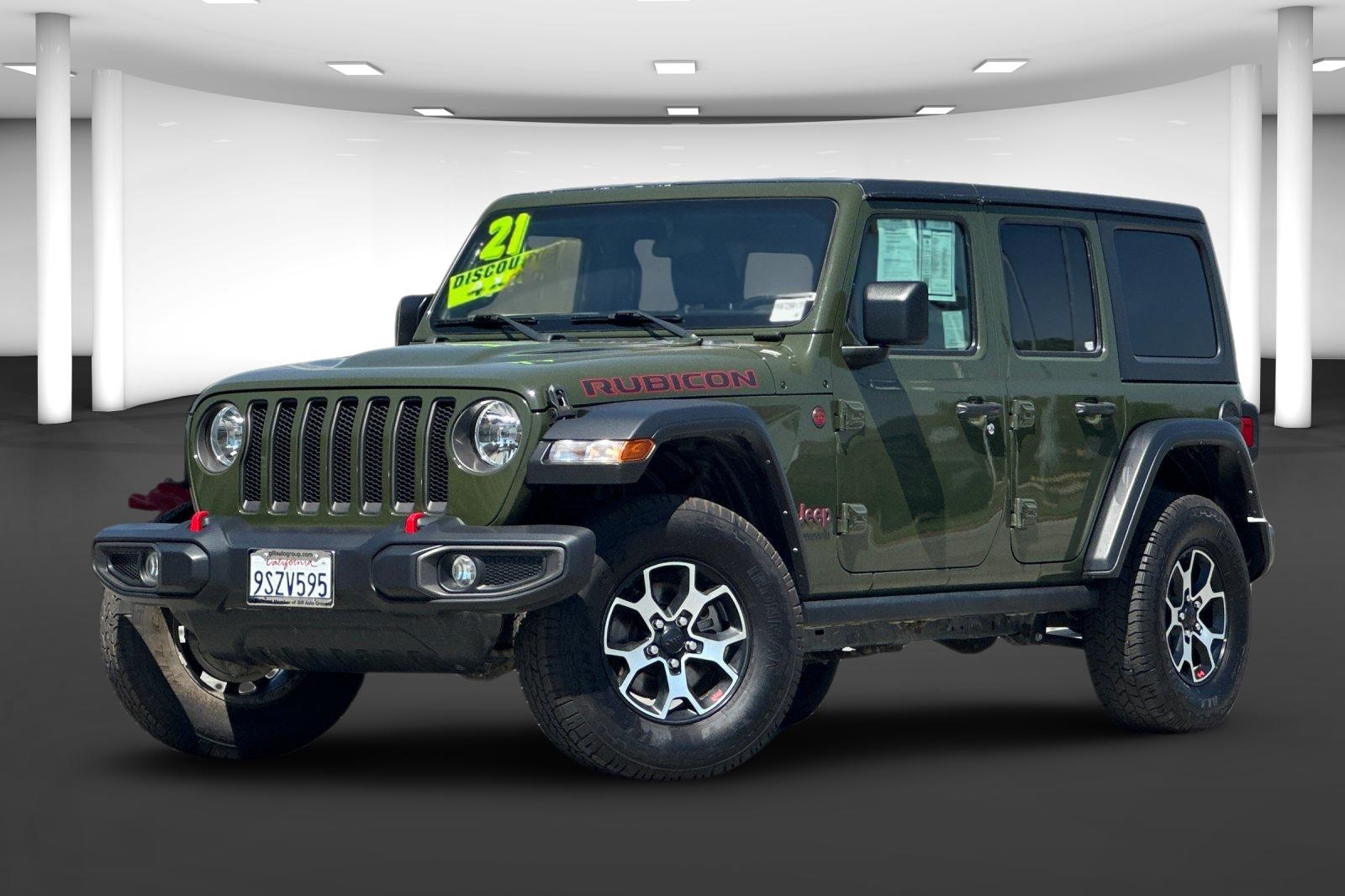 2021 Jeep Wrangler Unlimited Rubicon photo 2