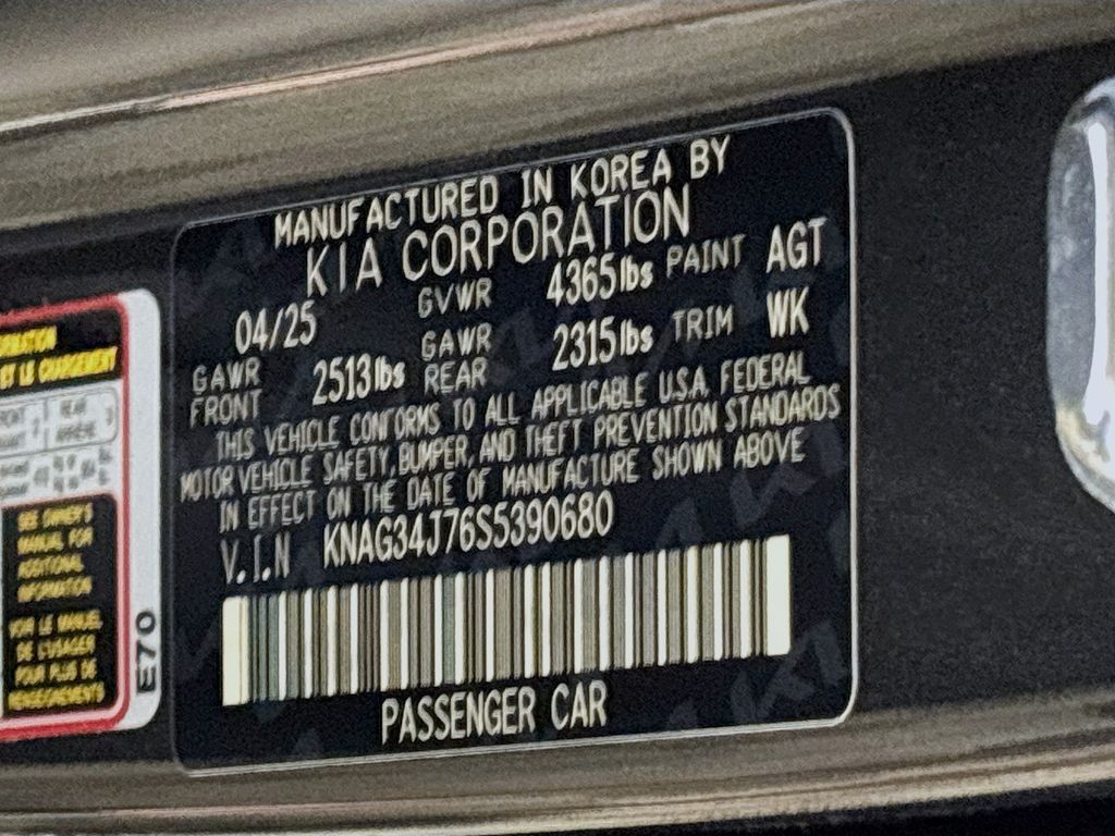 2025 Kia K5 EX photo 25