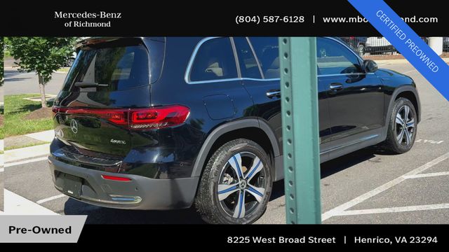 Certified 2023 Mercedes-Benz EQB Base with VIN W1N9M0KB3PN026589 for sale in Richmond, VA