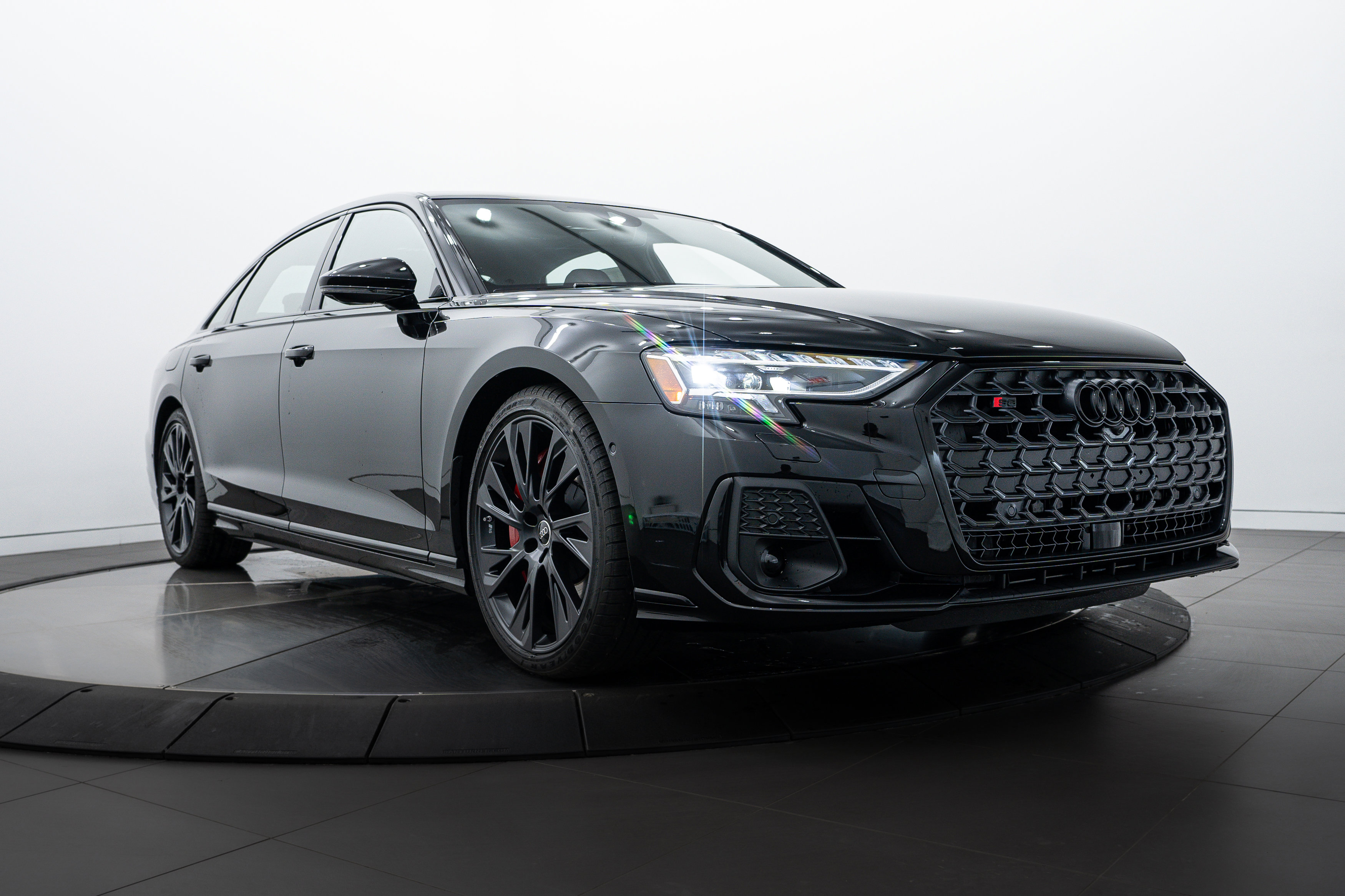 New 2025 Black Audi 4.0T image 1