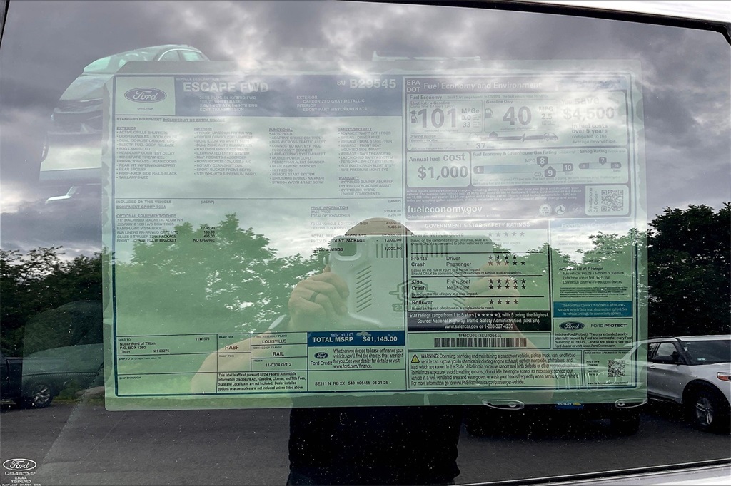 2025 Ford Escape Plug-In Hybrid Base photo 14