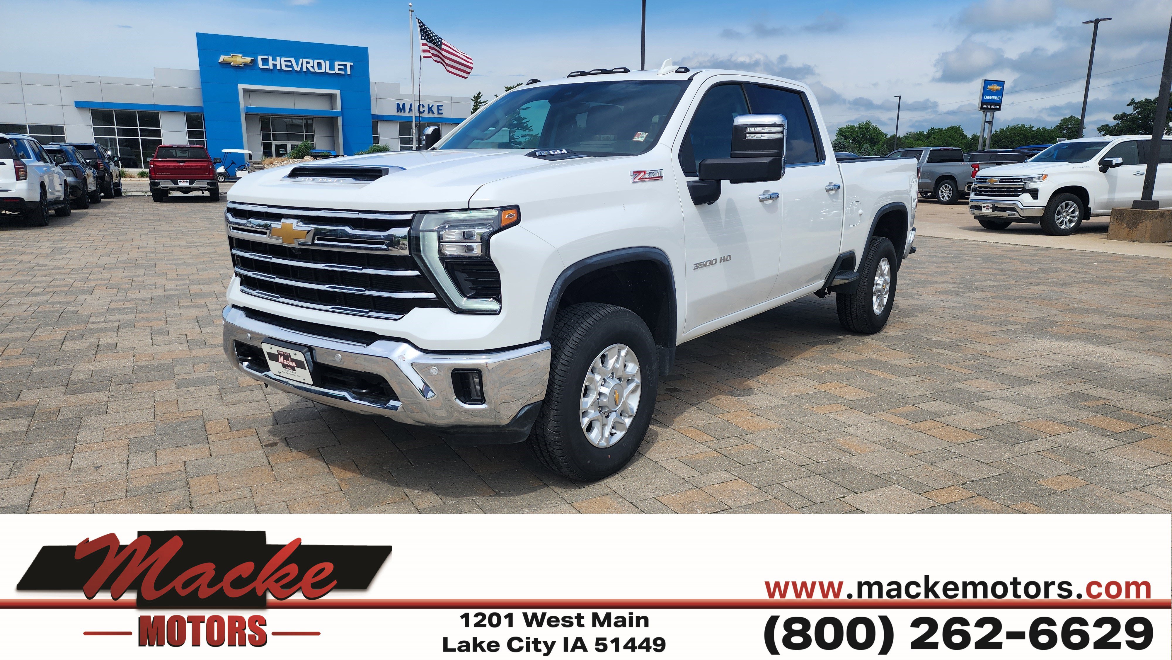 Used 2024 Summit White Chevrolet LTZ image 1