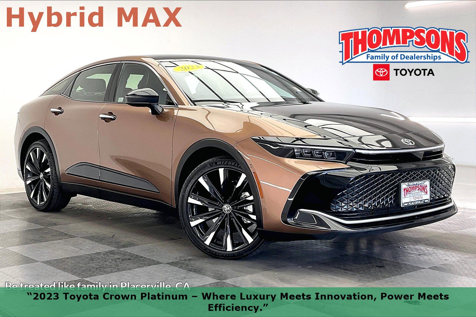 2023 Toyota Crown Platinum's photo