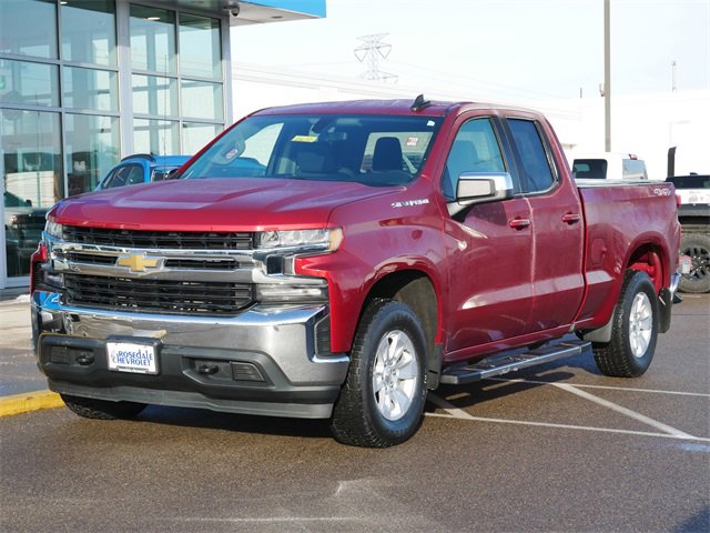 Used 2019 Chevrolet Silverado 1500 LT with VIN 1GCRYDED6KZ210958 for sale in Roseville, Minnesota