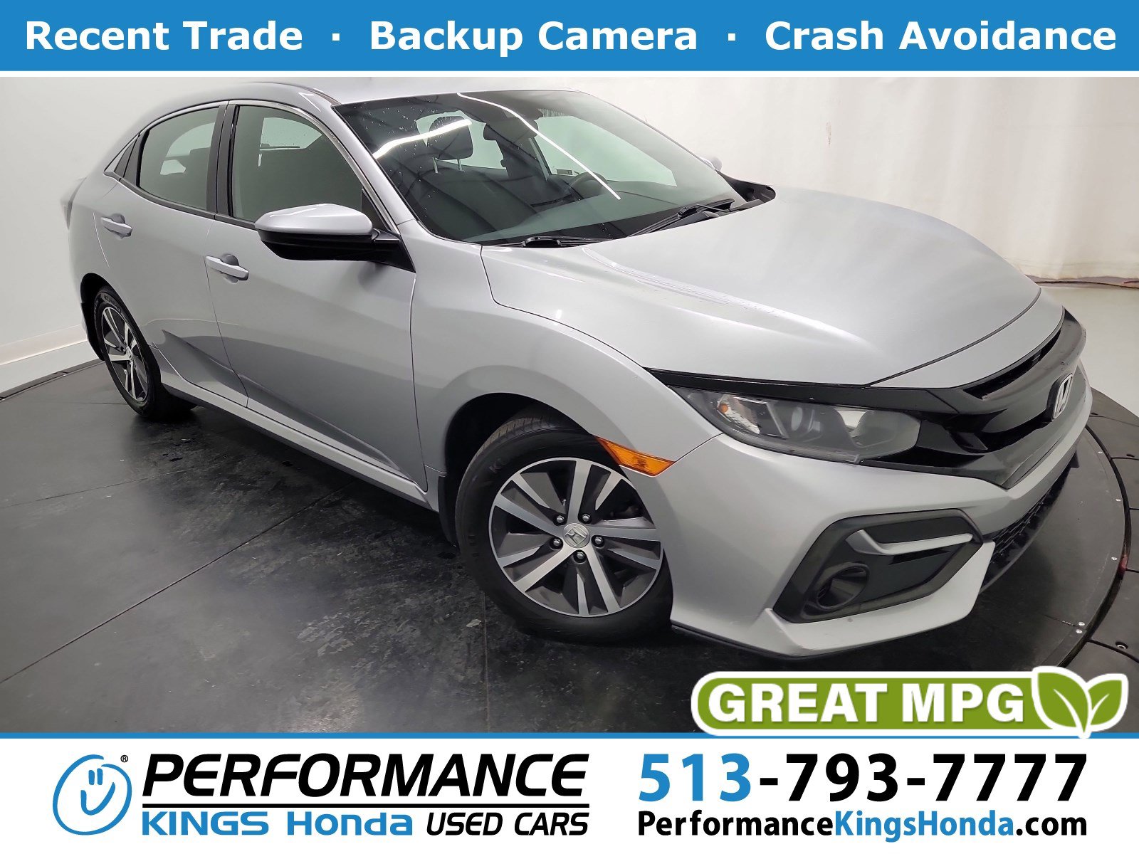 2020 Honda Civic Hatchback LX's photo