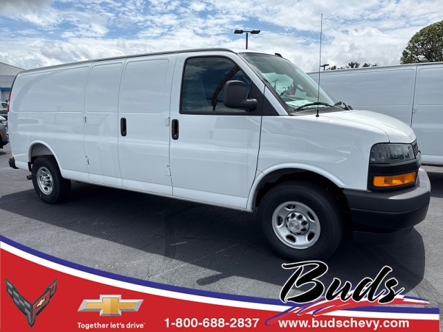 New 2025 Chevrolet Express Cargo 2500 WT Extended Wheelbase in