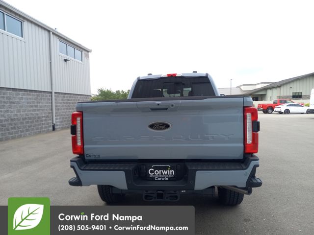 New 2025 Glacier Gray Metallic Tri-Coat Ford Lariat image 4