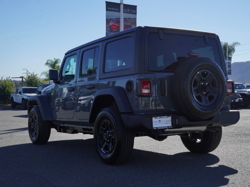 New 2026 Anvil Clear-Coat Exterior Paint Jeep 4-Door Sport S image 6