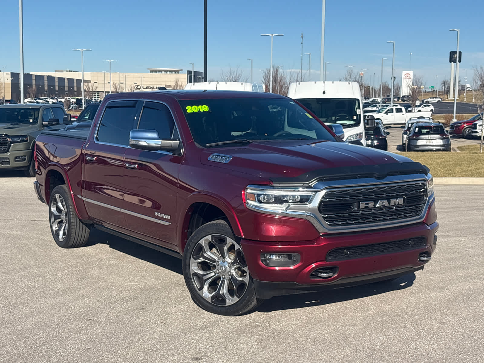 Used 2019 RAM Ram 1500 Pickup Limited with VIN 1C6SRFHT1KN893194 for sale in Kansas City