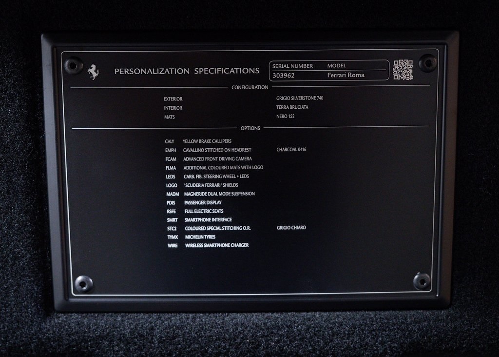 Certified Used 2024 Grigio Silverstone Metallic Ferrari Base image 26