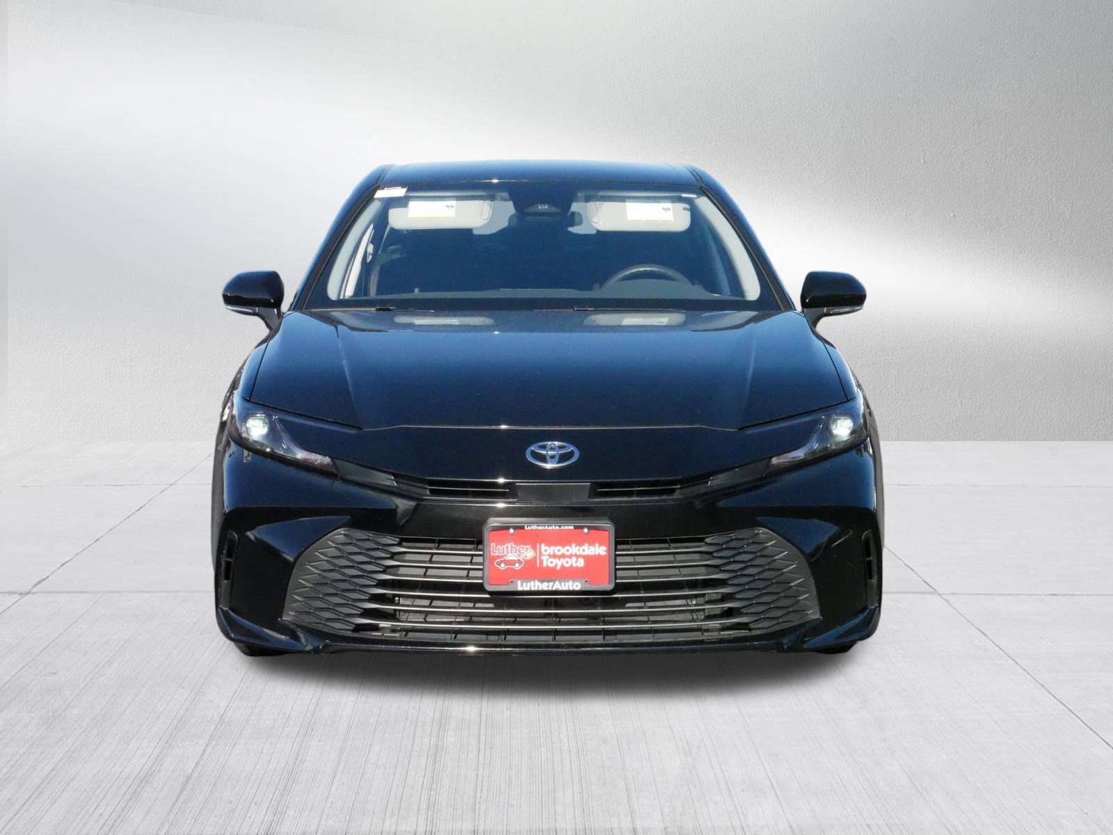 Certified 2025 Toyota Camry LE with VIN 4T1DAACKXSU600758 for sale in Brooklyn Center, Minnesota