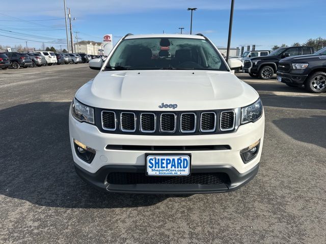 Used 2019 Jeep Compass Latitude with VIN 3C4NJDBB1KT767614 for sale in Thomaston, ME