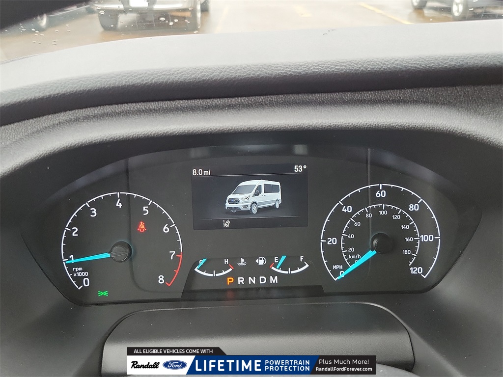 New 2024 Oxford White Ford Passenger Van XLT image 17