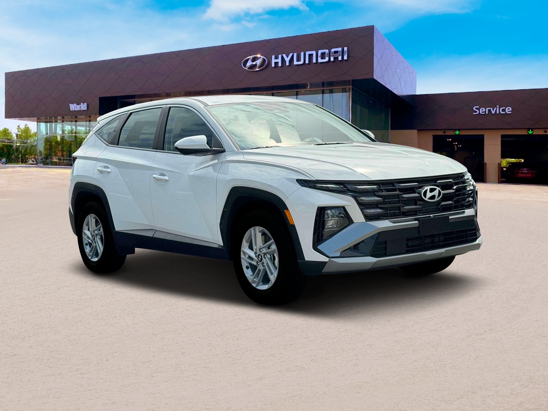 New 2025 Serenity White Pearl Hyundai SE AWD image 11