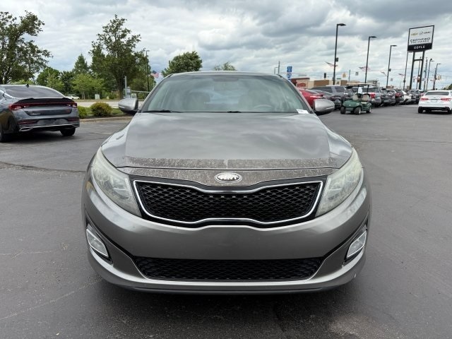 Used 2015 Kia Optima LX with VIN 5XXGM4A79FG376354 for sale in Clarksville, IN