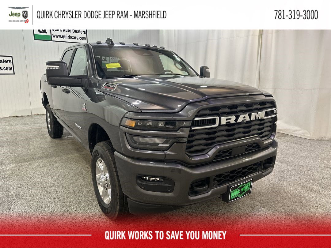 New 2025 Granite Crystal Metallic Clearcoat Ram Big Horn image 1