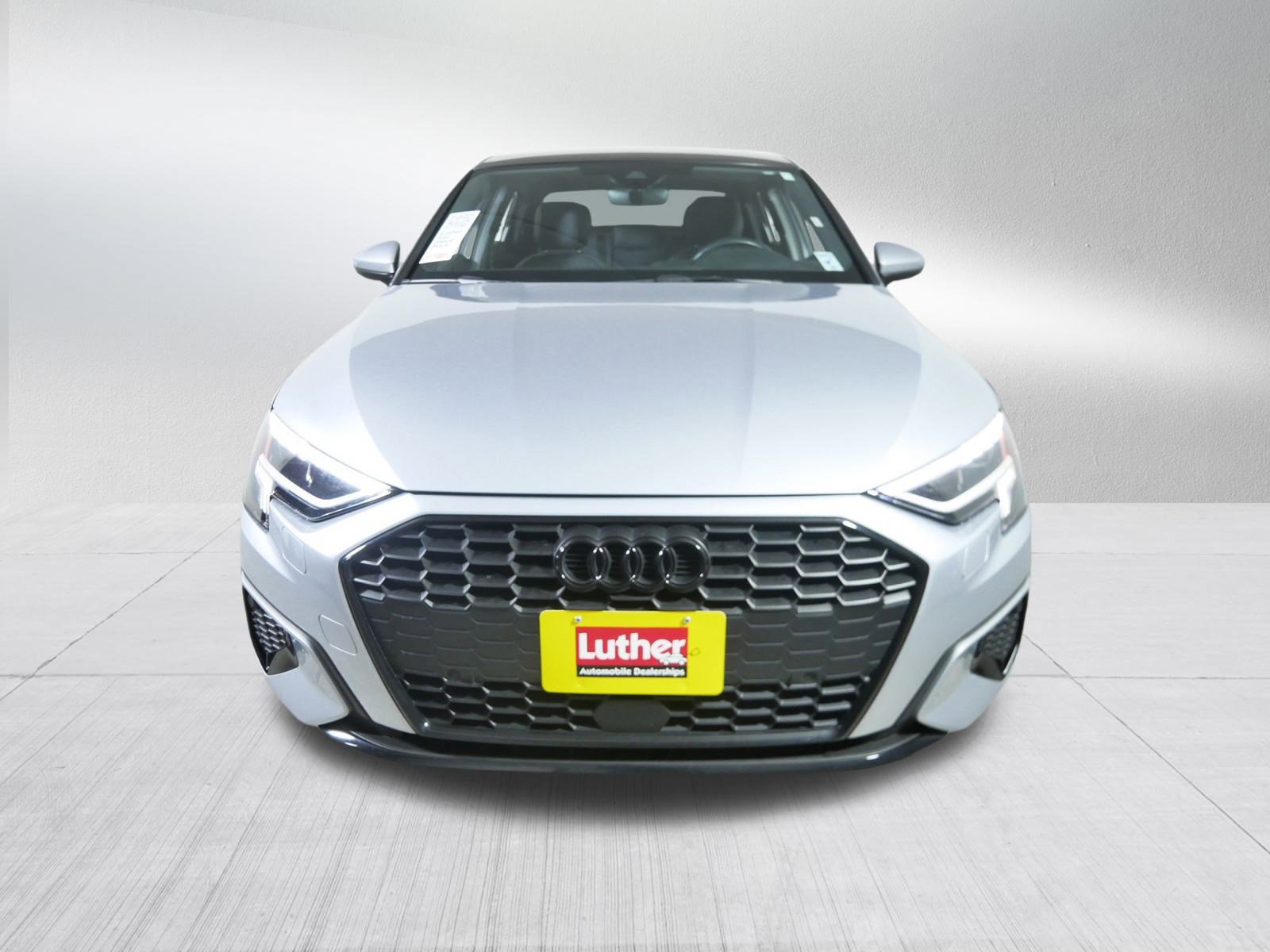 Used 2023 Audi A3 Sedan Premium Plus with VIN WAUBUDGY2PA106533 for sale in Brooklyn Center, Minnesota