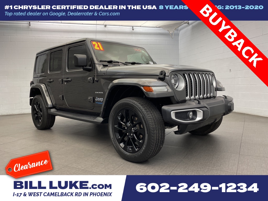2021 Jeep Wrangler Unlimited Sahara 4XE