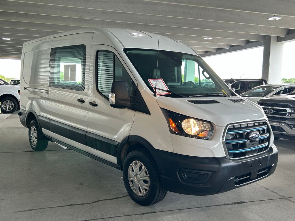 Used 2022 Ford E-Transit Cargo Van Base with VIN 1FTBW9CK3NKA41680 for sale in Miami Lakes, FL