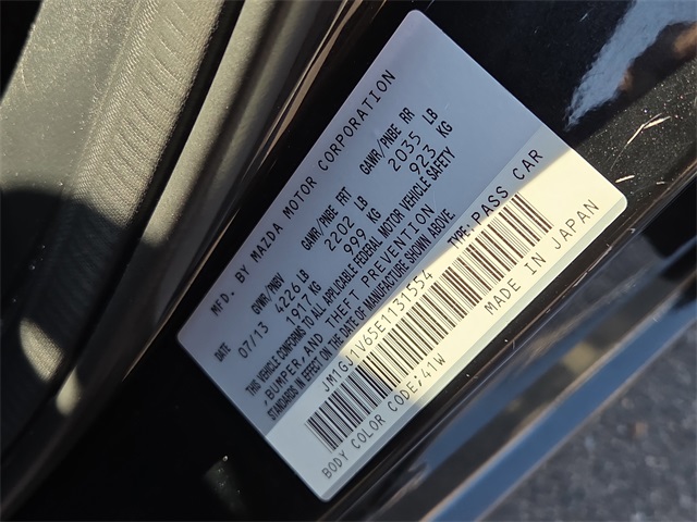 2014 Mazda Mazda6 Touring photo 6