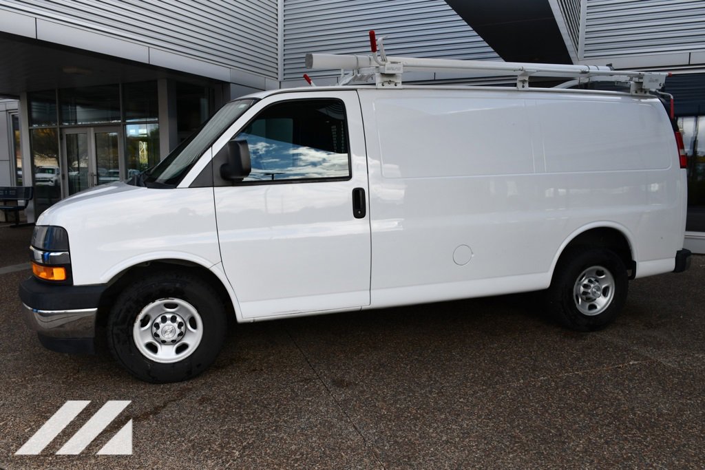 Used 2018 Chevrolet Express Cargo Work Van with VIN 1GCWGAFG3J1906106 for sale in Onalaska, WI