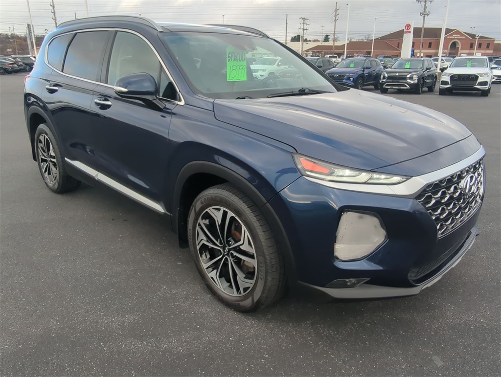 Used 2019 Hyundai Santa Fe Ultimate with VIN 5NMS5CAA8KH132882 for sale in Dubois, PA