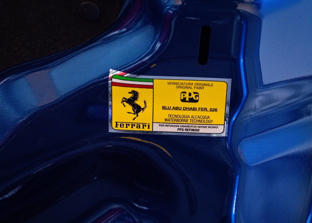 Certified Used 2017 Blu Abu Dhabi Metallic Ferrari T image 36