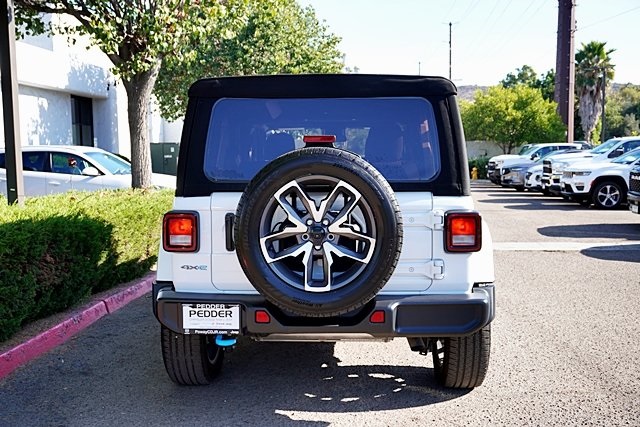 Certified Used 2024 White Jeep Sport S 4xe image 8