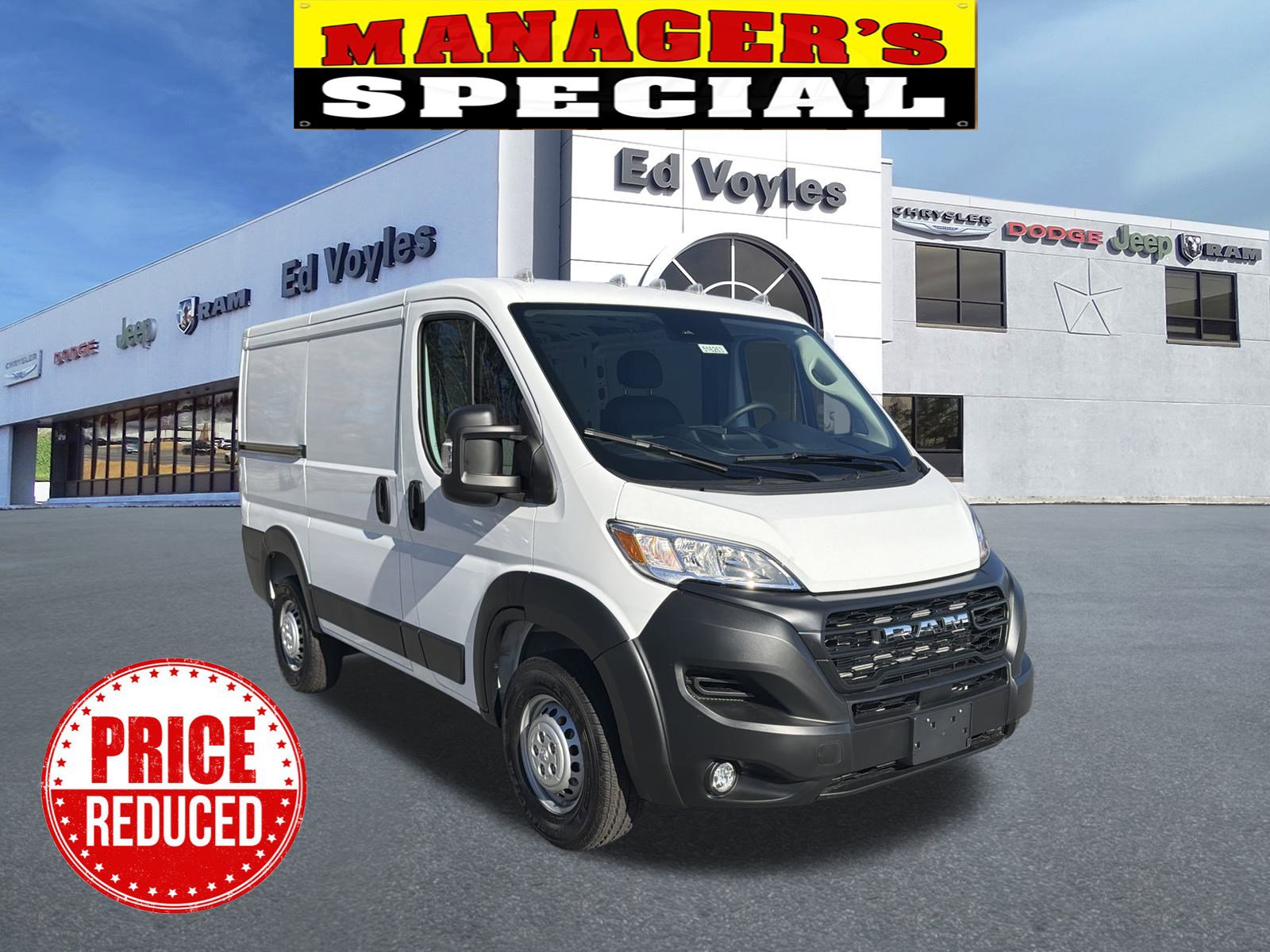 2026 RAM ProMaster Cargo Van Tradesman