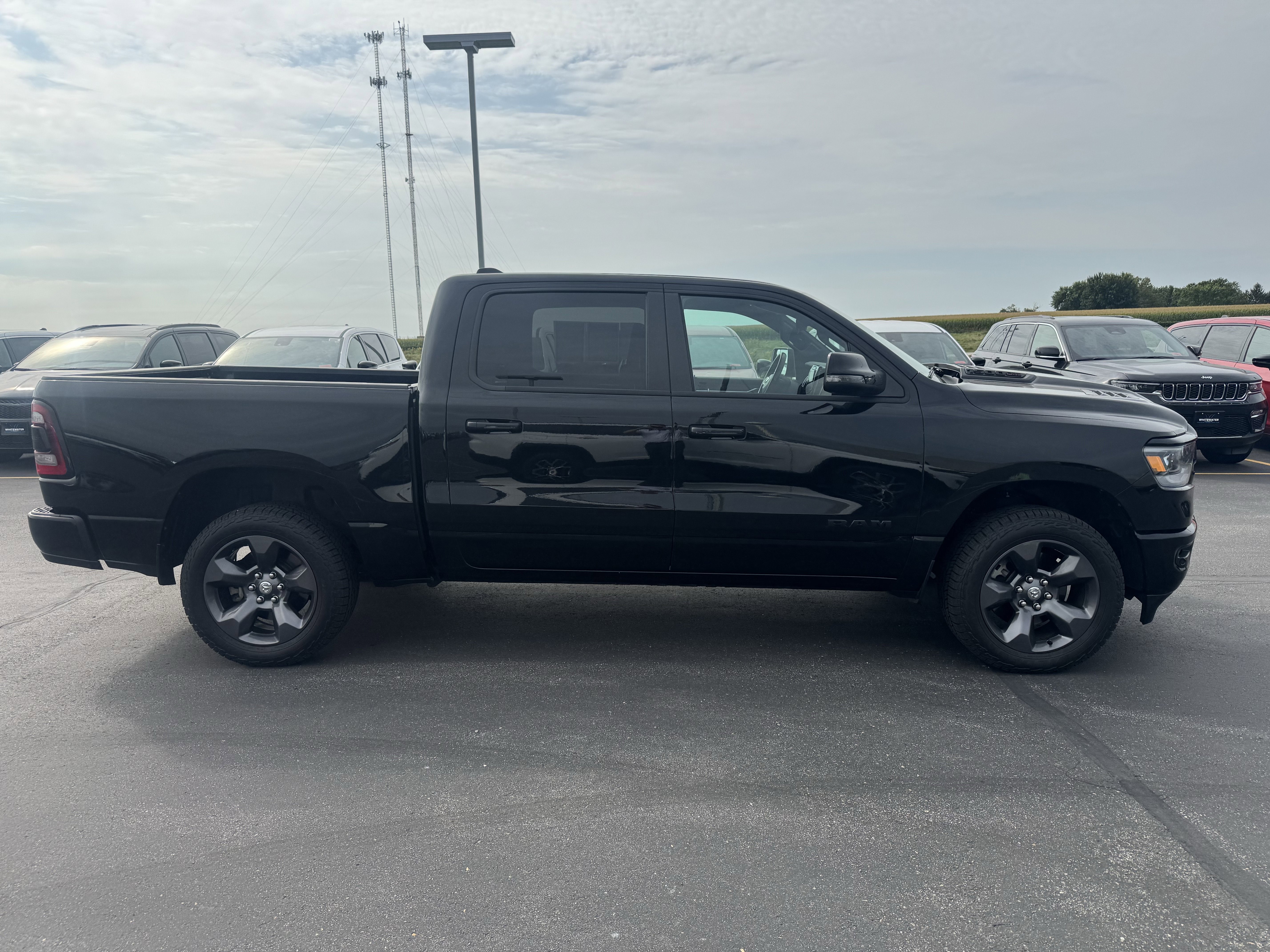 Used 2023 RAM Ram 1500 Pickup Laramie with VIN 1C6SRFJM2PN557290 for sale in Saint Charles, Minnesota
