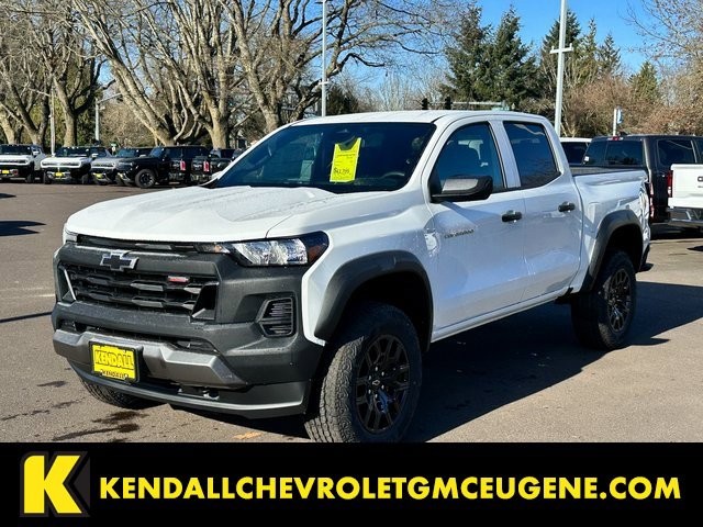 New 2025 Chevrolet Colorado Trail Boss Crew Cab in Eugene C16267
