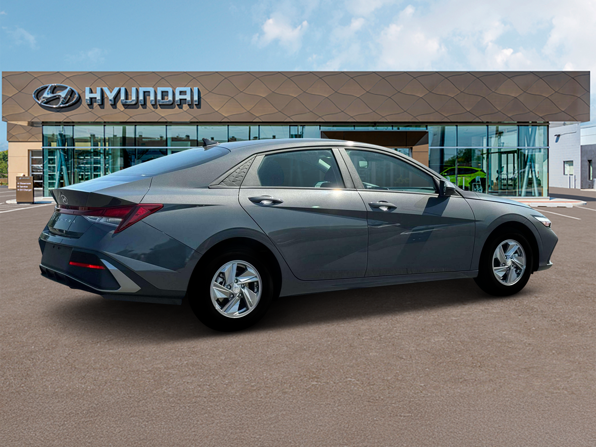 New 2025 Gray Hyundai SE image 8