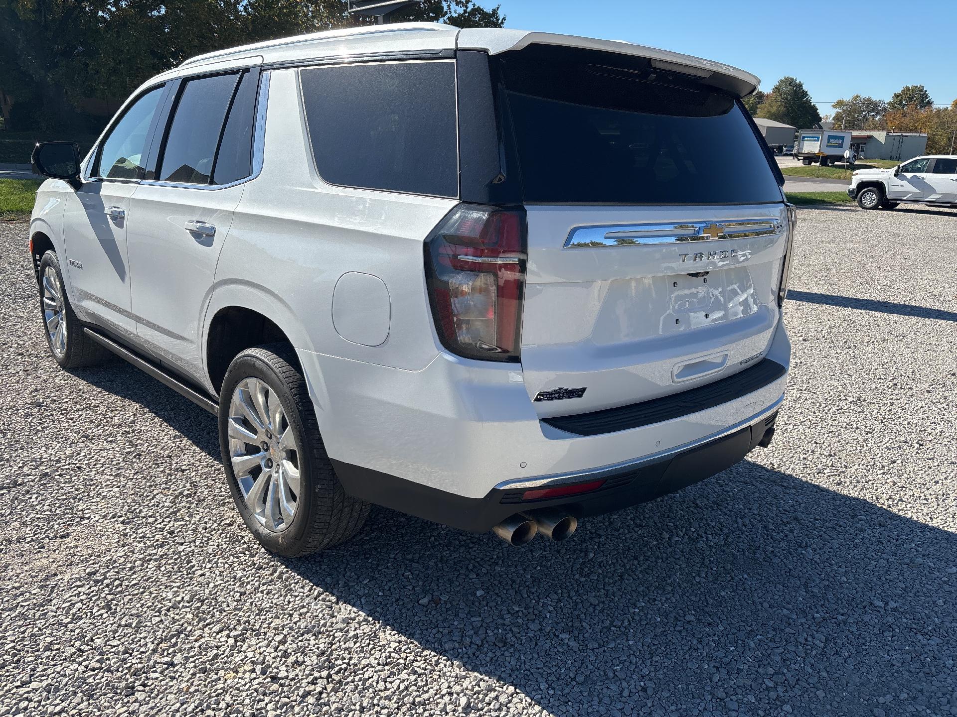 Used 2023 Chevrolet Tahoe Premier with VIN 1GNSKSKD6PR428263 for sale in Kansas City