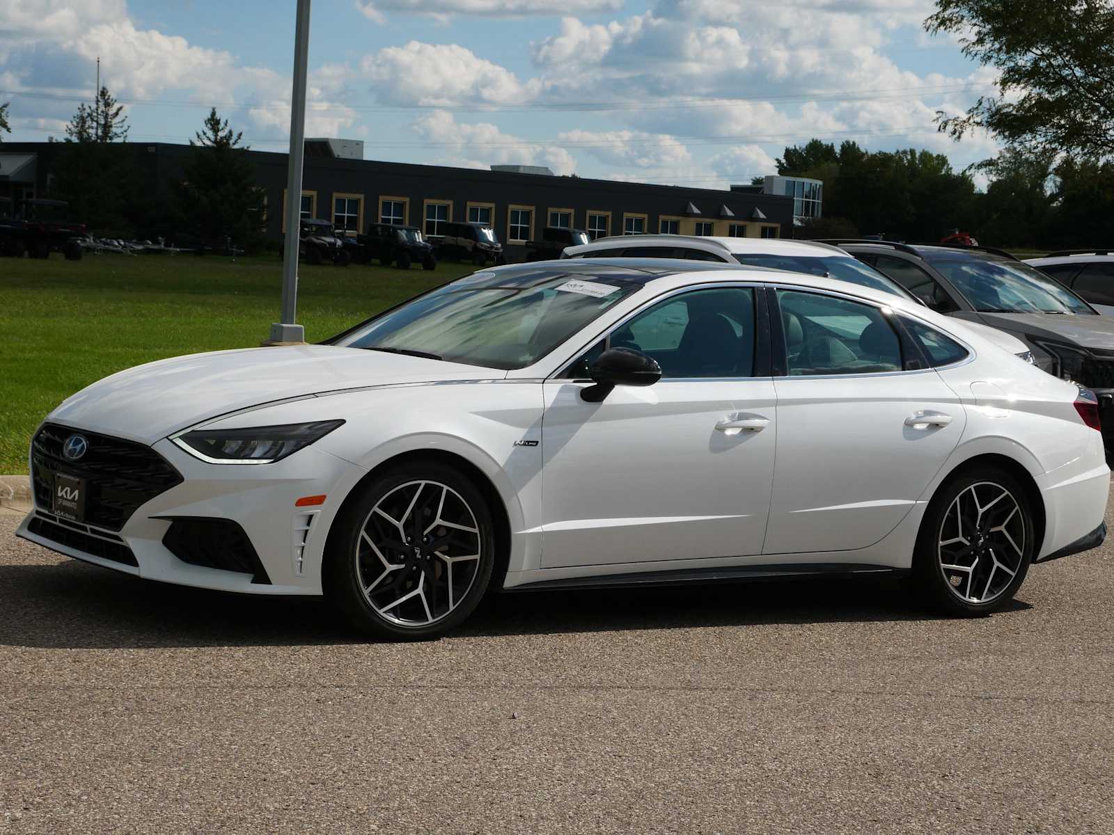 Used 2021 Hyundai Sonata N Line with VIN 5NPEK4JC1MH124030 for sale in Mankato, Minnesota