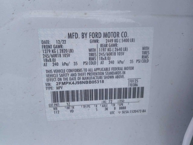 2022 Ford Edge SEL photo 14