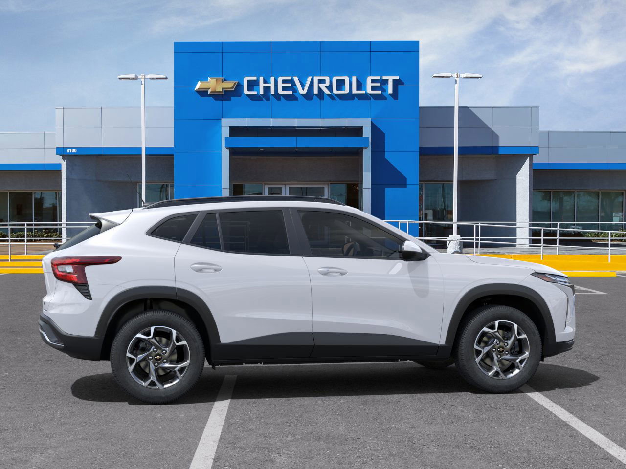 2025 Chevrolet Trax LT White at Classic Elite Chevrolet Sugar Land